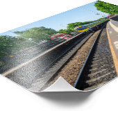 Bahnhof Dachtton, Huddersfield Fotodruck (Ecke)