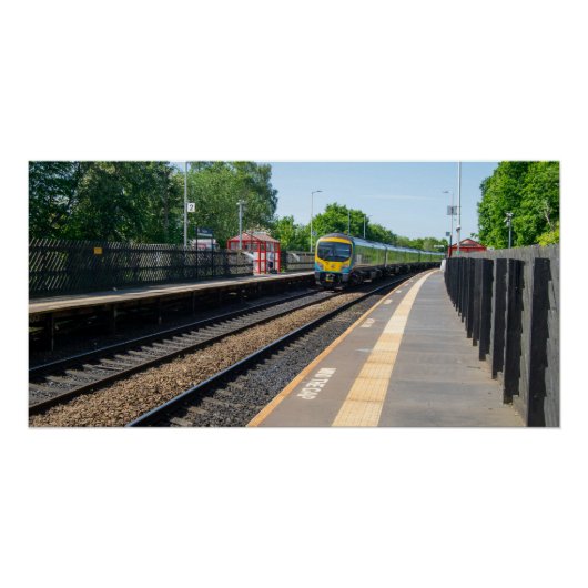 Bahnhof Dachtton, Huddersfield Poster (Vorderseite)