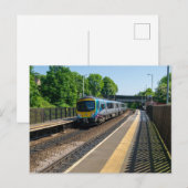 Bahnhof Dachtton, Huddersfield Postkarte (Vorne/Hinten)