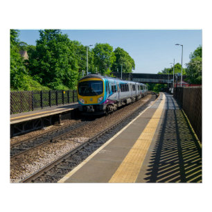 Bahnhof Deighton, Huddersfield Poster