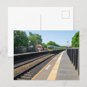 Bahnhof Deighton, Huddersfield Postkarte