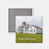 Bahnhof der Küstenwache Eastham Massachusetts Magnet (Vorderseite/Rückseite)