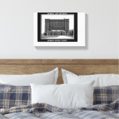 Bahnhof Detroit Leinwanddruck (Insitu (Schlafzimmer))