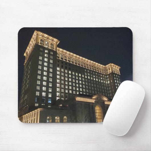 Bahnhof Detroit Mousepad (Mit Mouse)