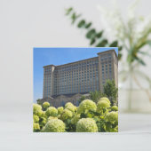 Bahnhof Detroit Save The Date (Stehend Vorderseite)