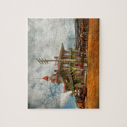 Bahnhof - Die L&N Bahn 1900 Puzzle (Vertikal)