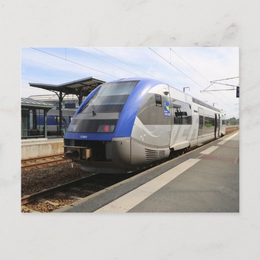 Bahnhof Dol de Bretagne, Bretagne, Frankreich Postkarte (Vorderseite)