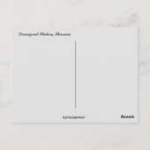 Bahnhof Dravograd Postkarte (Rückseite)