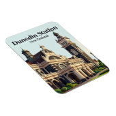 Bahnhof Dunedin Neuseeland Magnet (Rechte Seite)
