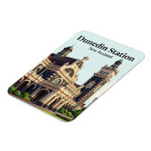 Bahnhof Dunedin Neuseeland Magnet (Linke Seite)