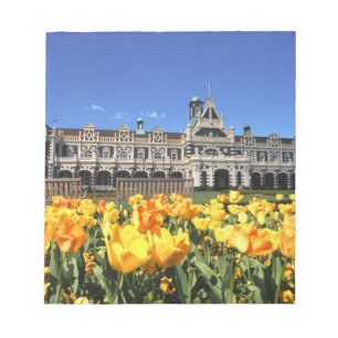 Bahnhof Dunedin Notizblock