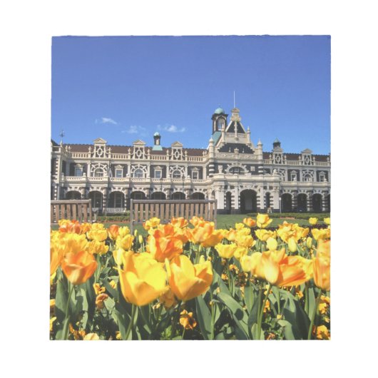 Bahnhof Dunedin Notizblock (Vorderseite)