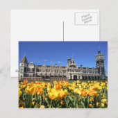 Bahnhof Dunedin Postkarte (Vorne/Hinten)