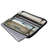 Bahnhof Durham Laptopschutzhülle (Vorne Knopf)