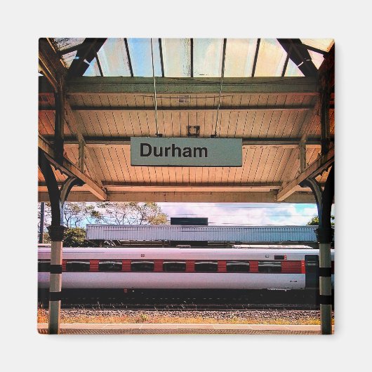 Bahnhof Durham Magnet (Vorne)
