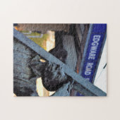 Bahnhof Edgeware Statue - 11x14 - 252 Stk. Puzzle (Horizontal)
