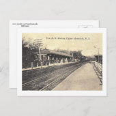 Bahnhof Erie, Oberer Montclair, NJ Vintag Postkarte (Vorne/Hinten)