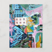 Bahnhof Ernst Ludwig Kirchner in Davos Postkarte (Vorderseite)