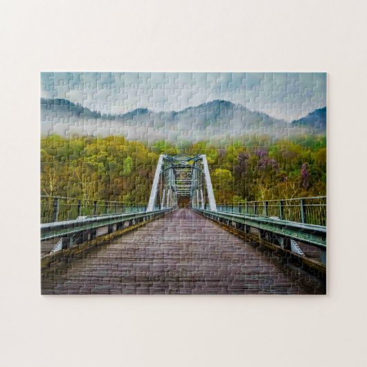 Bahnhof Fayette West Virginia. Puzzle (Horizontal)