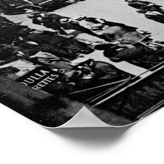 Bahnhof Finsbury Park, c.1923 Poster (Ecke)