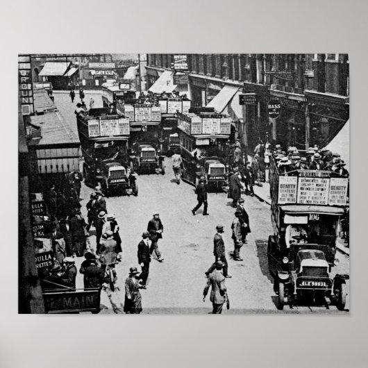 Bahnhof Finsbury Park, c.1923 Poster (Vorne)