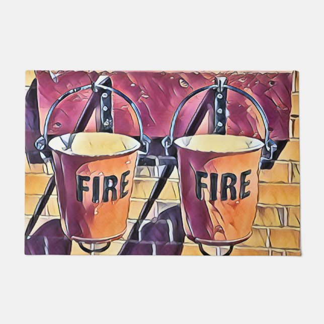 BAHNHOF FUßMATTE (Vorderseite)