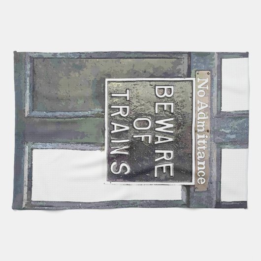 BAHNHOF GESCHIRRTUCH (Horizontal)