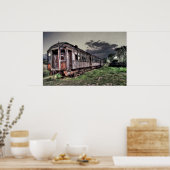 Bahnhof Ghost - Montana Poster (Küche)