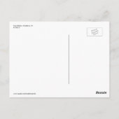 Bahnhof, Gladstone, New Jersey Vintag Postkarte (Rückseite)