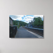 Bahnhof Glaisdale Leinwanddruck (Vorderseite)