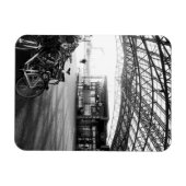 Bahnhof Halle, Belgien Magnet (Horizontal)