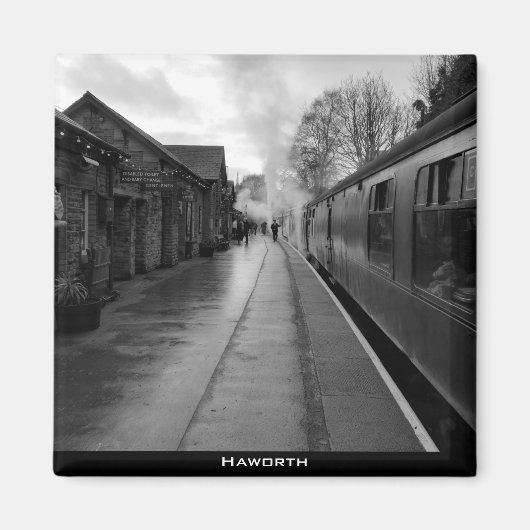 Bahnhof Haworth Heritage Magnet (Vorne)