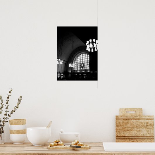 Bahnhof Helsinki Poster (Küche)
