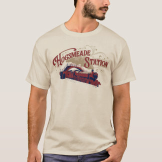 Bahnhof HOGSMEADE Vintage-Grafik T-Shirt