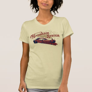 Bahnhof HOGSMEADE Vintage-Grafik T-Shirt