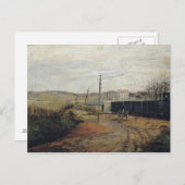 Bahnhof in Argenteuil Postkarte (Vorne/Hinten)