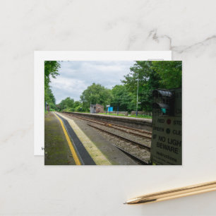 Bahnhof Ince and Elton Postkarte