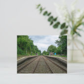 Bahnhof Ince und Elton Postkarte (Stehend Vorderseite)