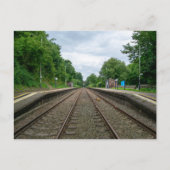 Bahnhof Ince und Elton Postkarte (Vorderseite)