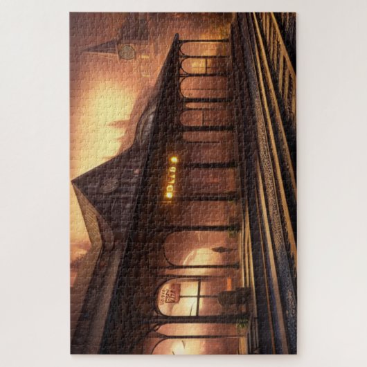 Bahnhof Jigsaw Puzzle (Vertikal)