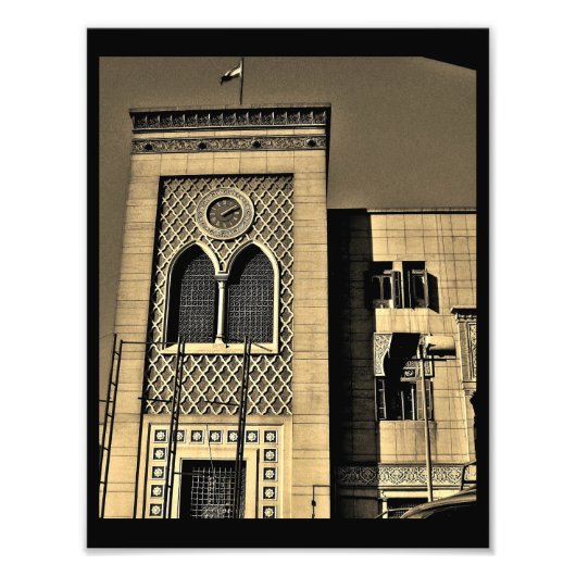 Bahnhof Kairo Fotodruck (Vorne)