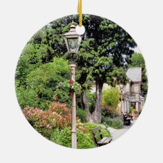 BAHNHOF KERAMIK ORNAMENT (Hinten)