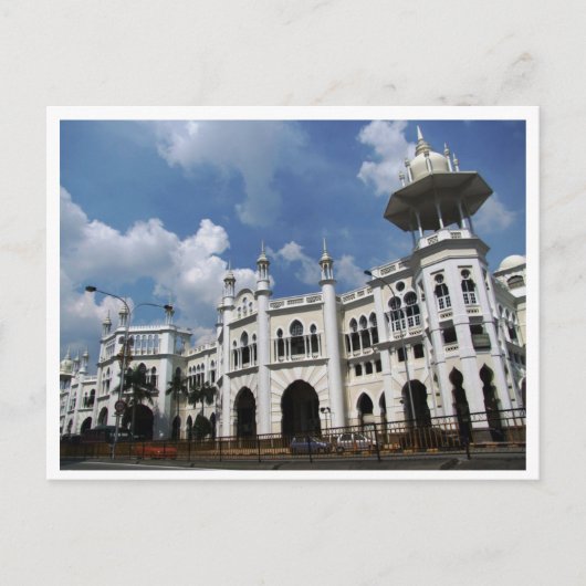 Bahnhof Kuala Lumpur (Eisenbahnmuseum) Postkarte (Vorderseite)