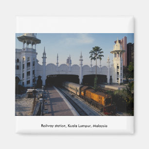 Bahnhof, Kuala Lumpur, Malaysia Magnet