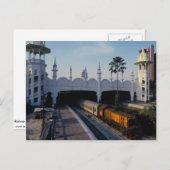 Bahnhof, Kuala Lumpur, Malaysia Postkarte (Vorne/Hinten)