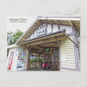 Bahnhof Kudoyama: Postkarte (Vorderseite)