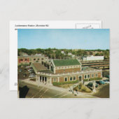 Bahnhof Lackawanna, Montclair NJ Vintag Postkarte (Vorne/Hinten)