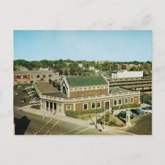 Bahnhof Lackawanna, Montclair NJ Vintag Postkarte (Vorderseite)