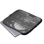 Bahnhof Laptopschutzhülle (Vorne Knopf)