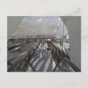 Bahnhof Liège-Guillemins Postkarte